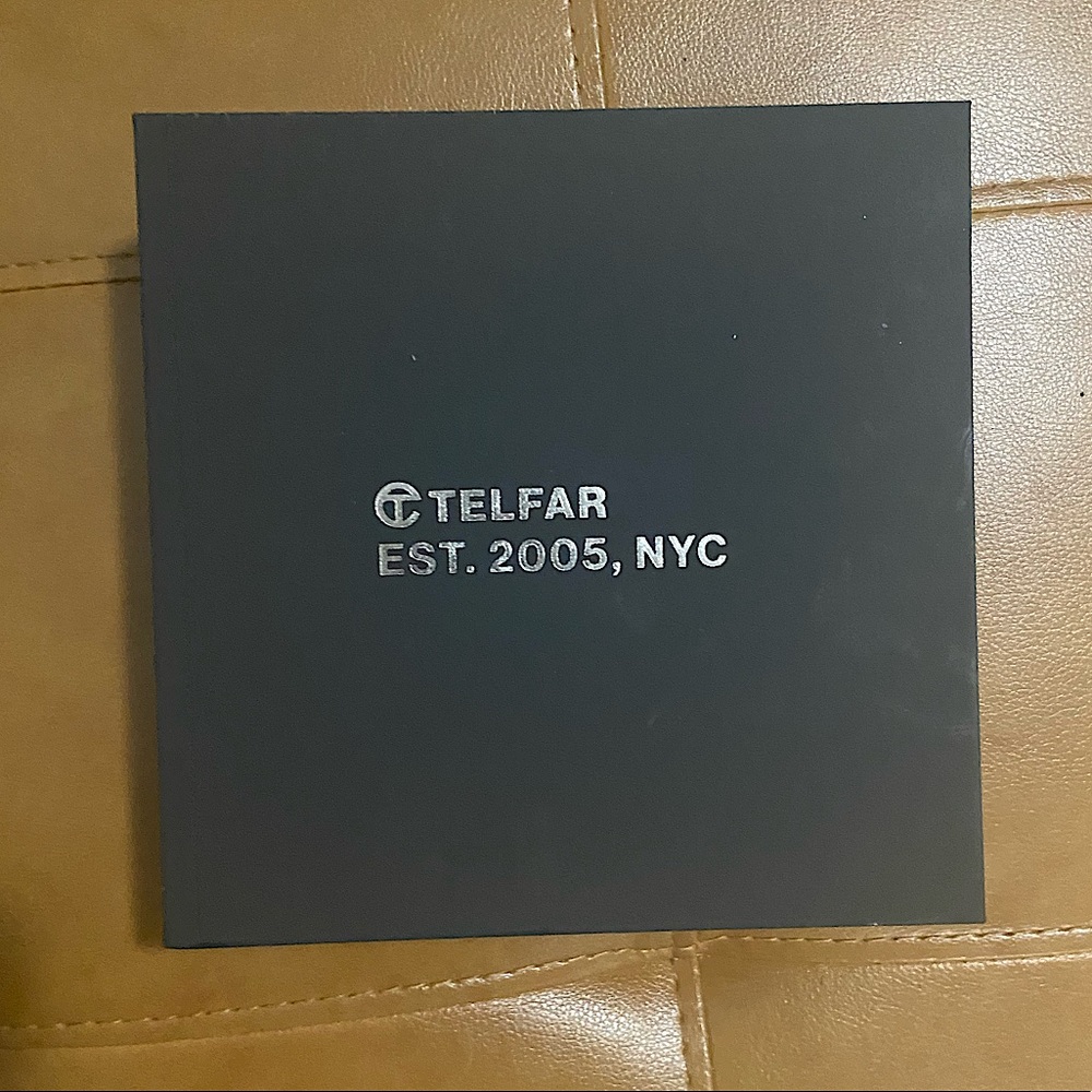 White Telfar Logo Belt Size Extra Small/Small